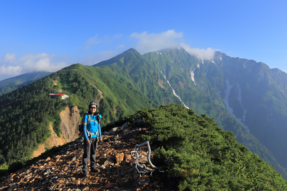 日本:後立山連峰之5~爺ヶ岳與種池山莊 日本:後立山連峰之5~爺ヶ岳與種池山莊