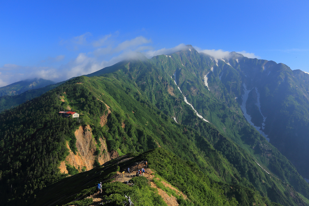 日本:後立山連峰之5~爺ヶ岳與種池山莊 日本:後立山連峰之5~爺ヶ岳與種池山莊