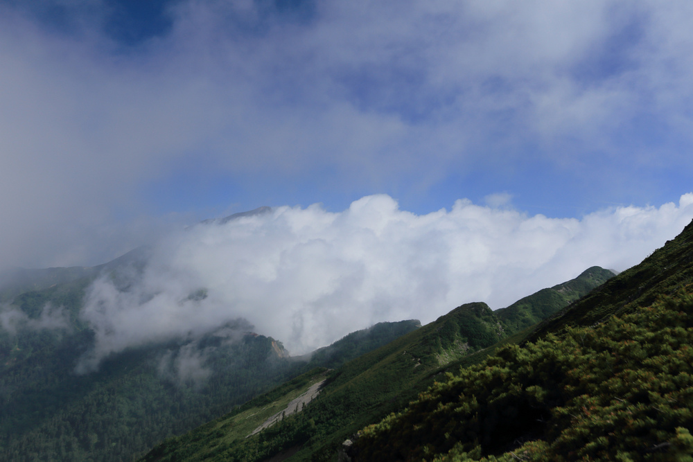 日本:後立山連峰之5~爺ヶ岳與種池山莊 日本:後立山連峰之5~爺ヶ岳與種池山莊