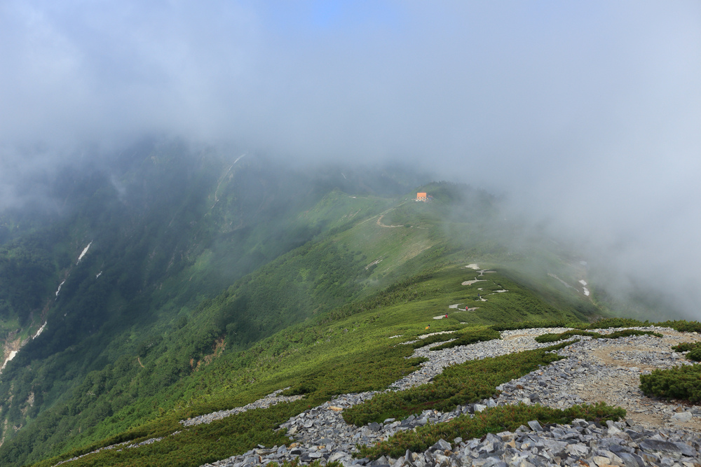 日本:後立山連峰之5~爺ヶ岳與種池山莊