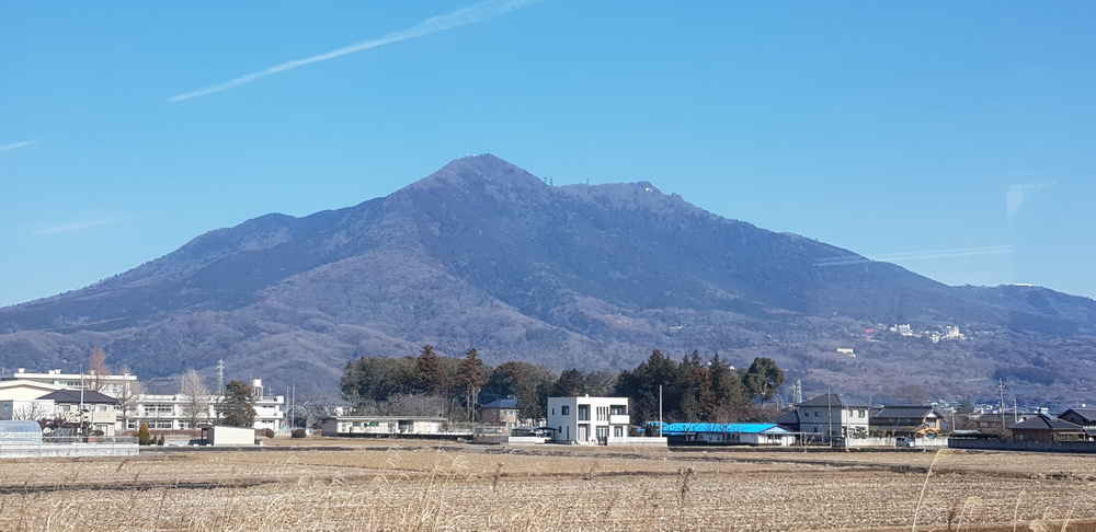 日本茨城:筑波山