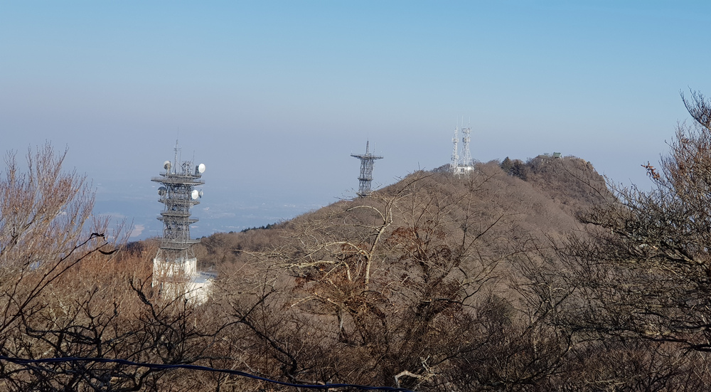 日本茨城:筑波山