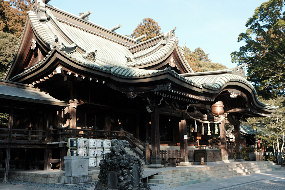 日本茨城:筑波山
