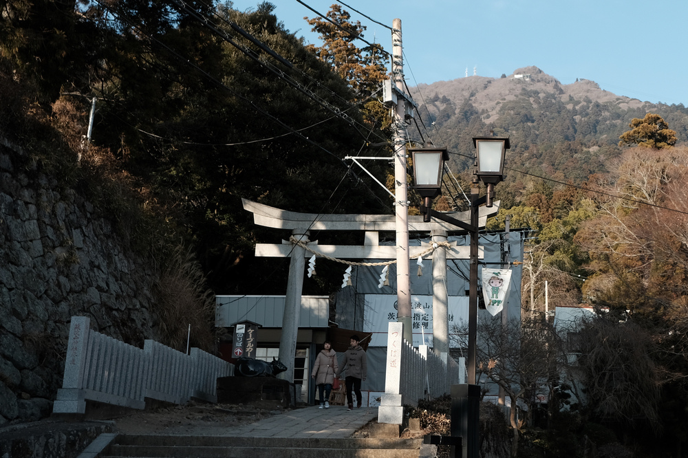 日本茨城:筑波山
