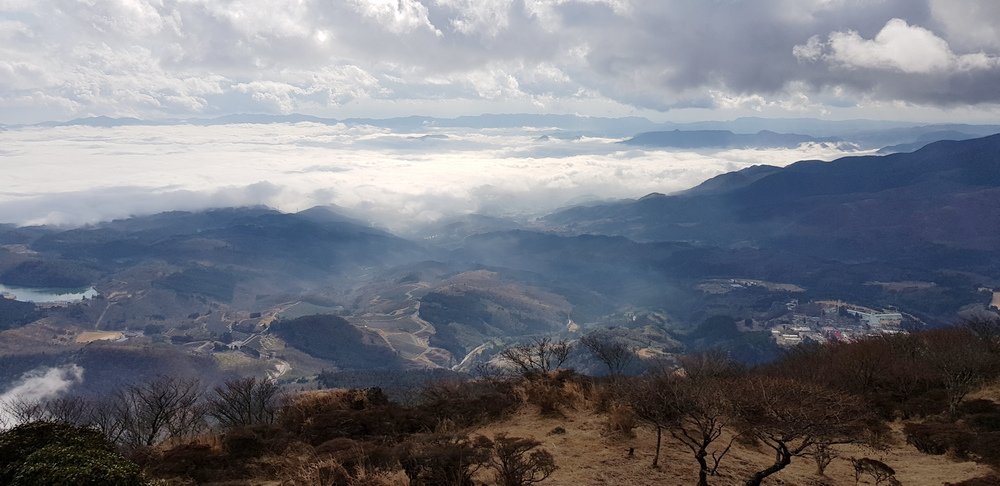 日本九州:鶴見岳 日本九州:鶴見岳