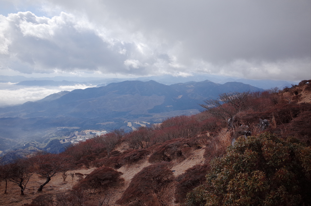 日本九州:鶴見岳