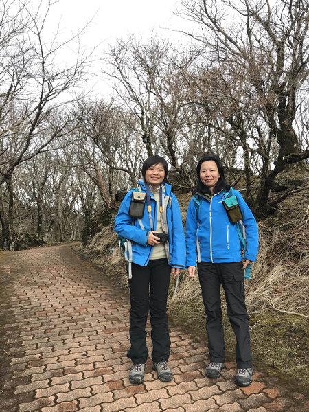 日本九州:鶴見岳 日本九州:鶴見岳
