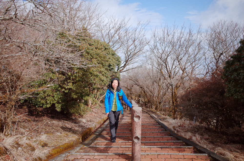 日本九州:鶴見岳