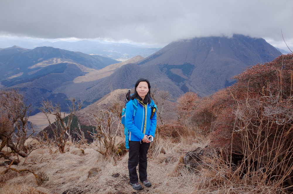 日本九州:鶴見岳 日本九州:鶴見岳