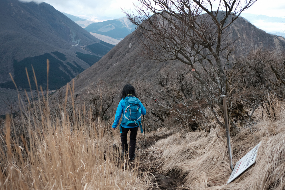 日本九州:鶴見岳 日本九州:鶴見岳