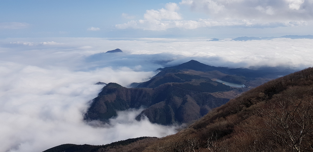 日本九州:鶴見岳 日本九州:鶴見岳