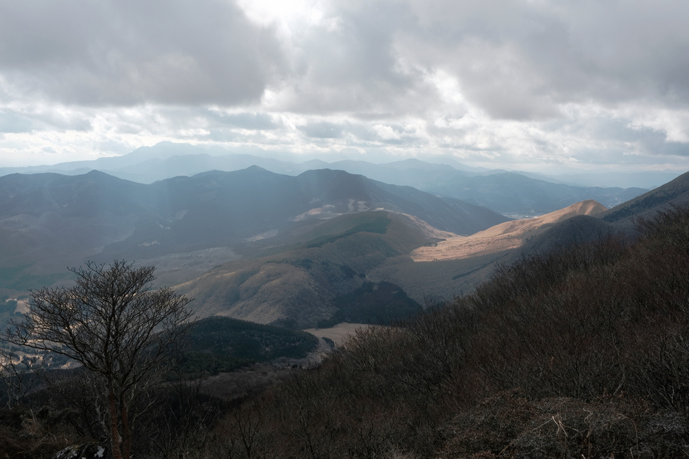 日本九州:鶴見岳 日本九州:鶴見岳