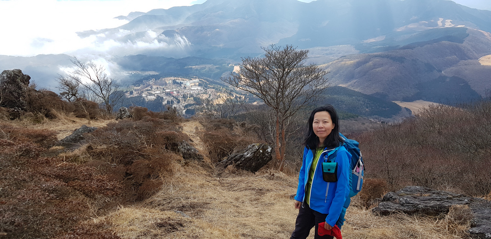 日本九州:鶴見岳 日本九州:鶴見岳