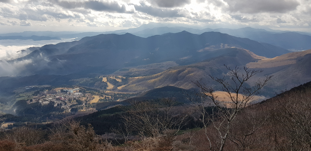 日本九州:鶴見岳 日本九州:鶴見岳