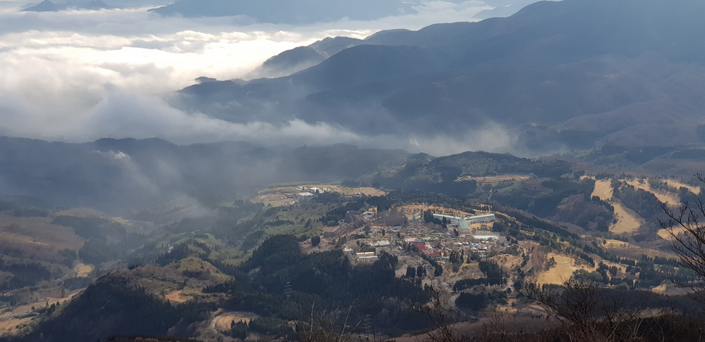 日本九州:鶴見岳 日本九州:鶴見岳
