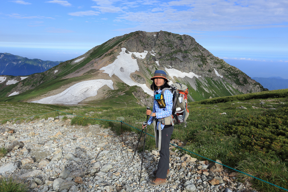 日本：後立山連峰之8～白馬山莊→杓子岳→白馬鑓ヶ岳