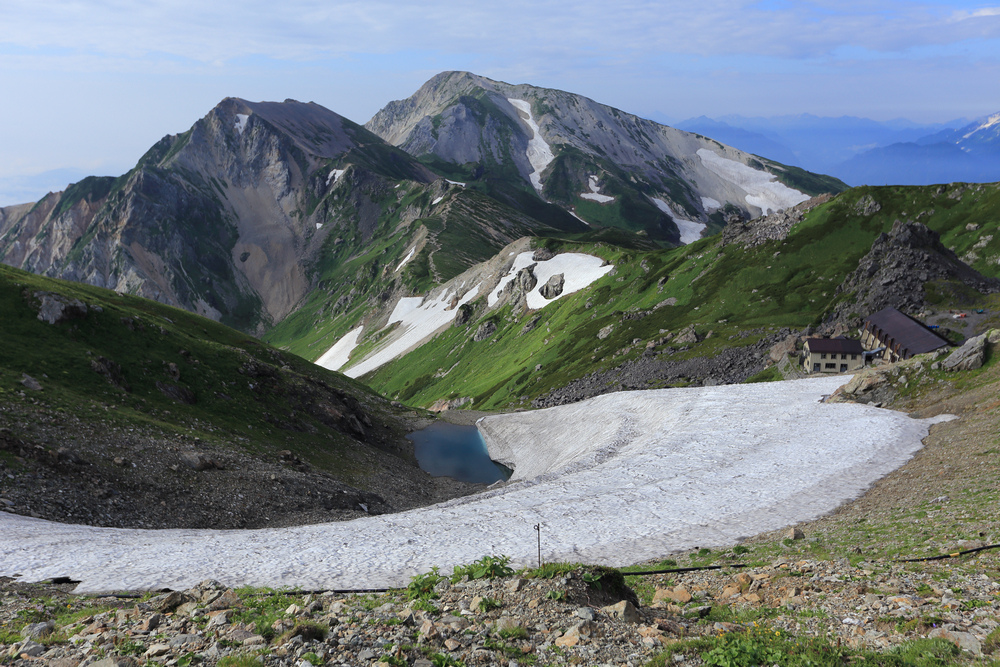 日本：後立山連峰之8～白馬山莊→杓子岳→白馬鑓ヶ岳