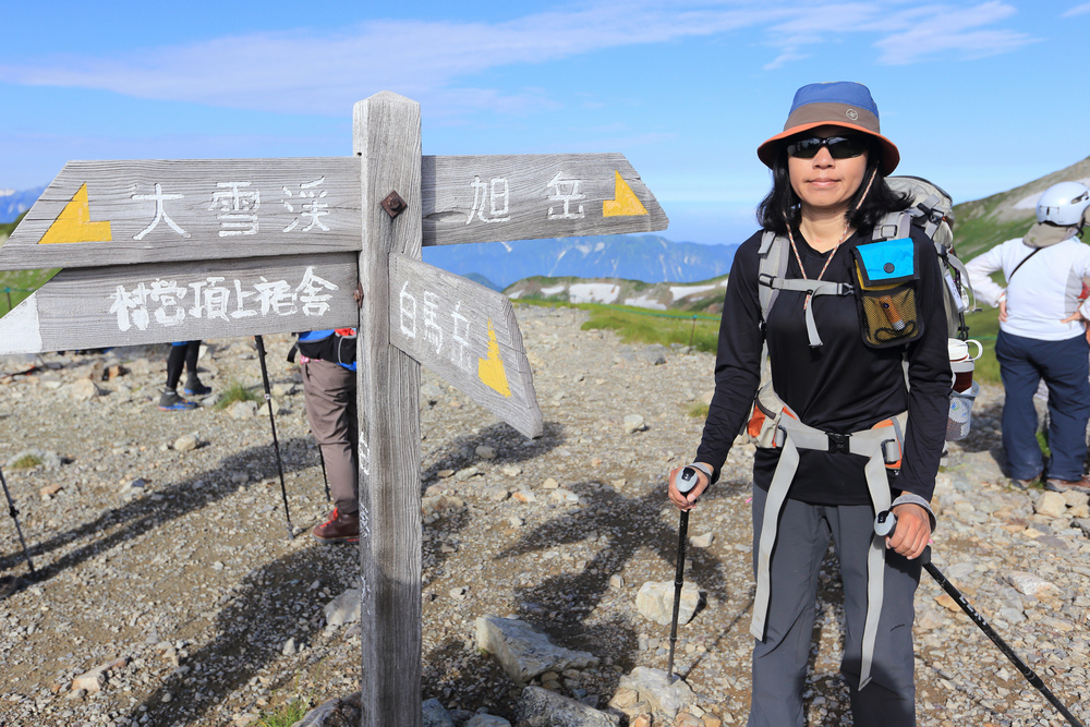 日本：後立山連峰之8～白馬山莊→杓子岳→白馬鑓ヶ岳