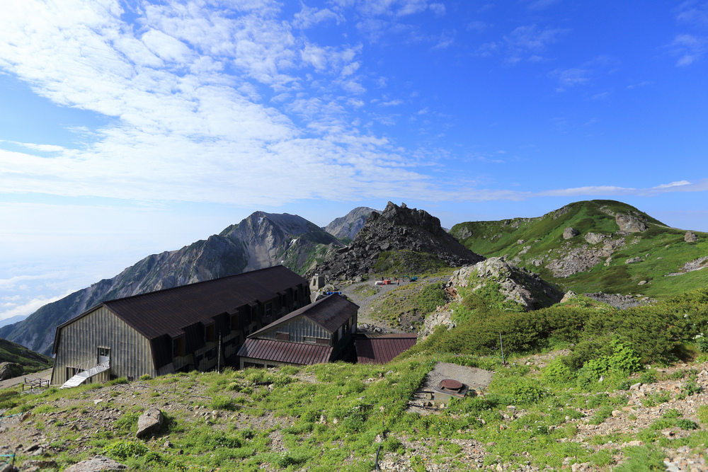日本：後立山連峰之8～白馬山莊→杓子岳→白馬鑓ヶ岳