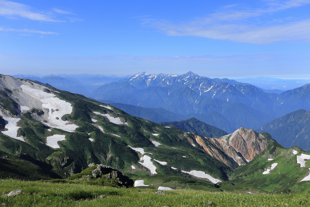 日本：後立山連峰之8～白馬山莊→杓子岳→白馬鑓ヶ岳
