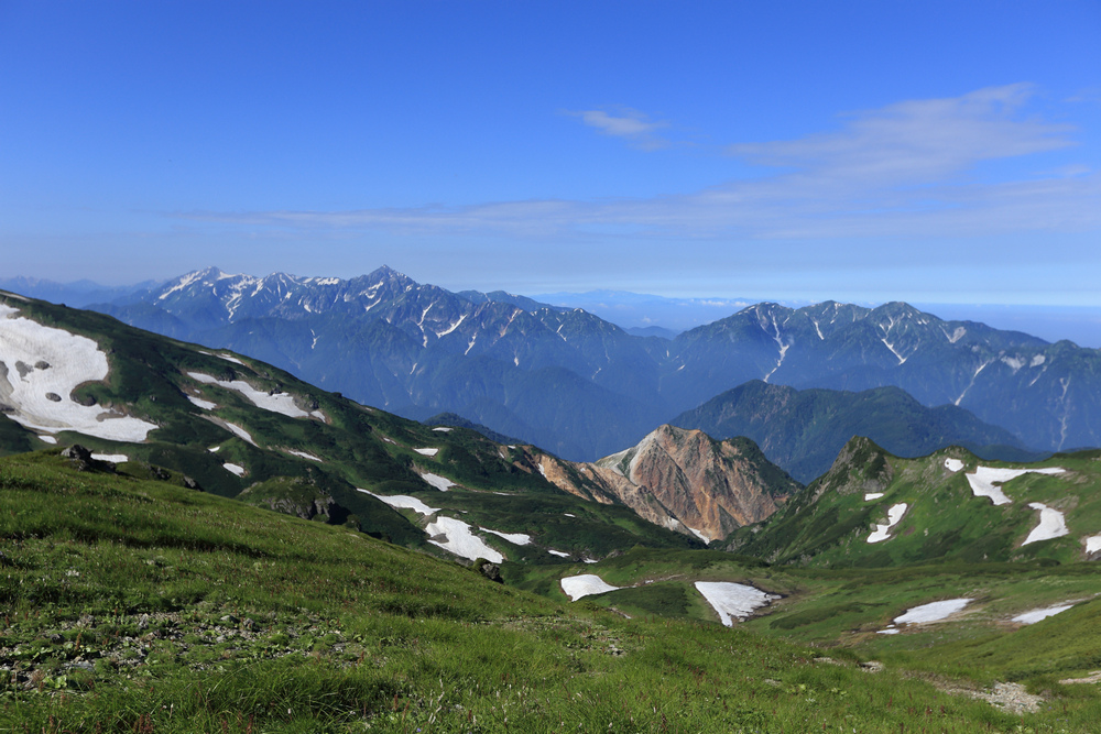 日本：後立山連峰之8～白馬山莊→杓子岳→白馬鑓ヶ岳