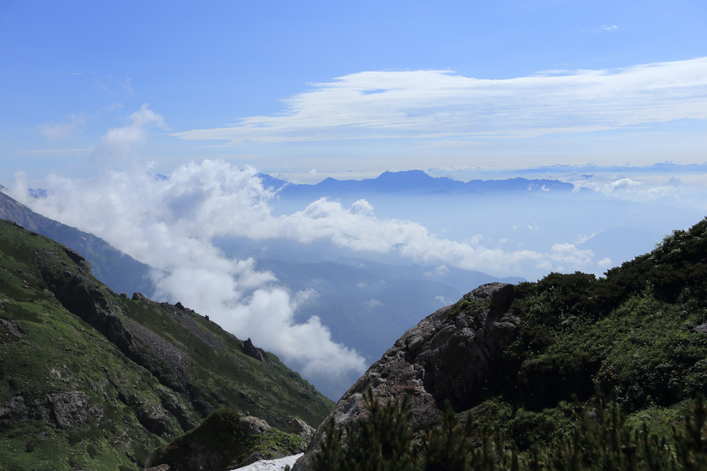 日本：後立山連峰之8～白馬山莊→杓子岳→白馬鑓ヶ岳