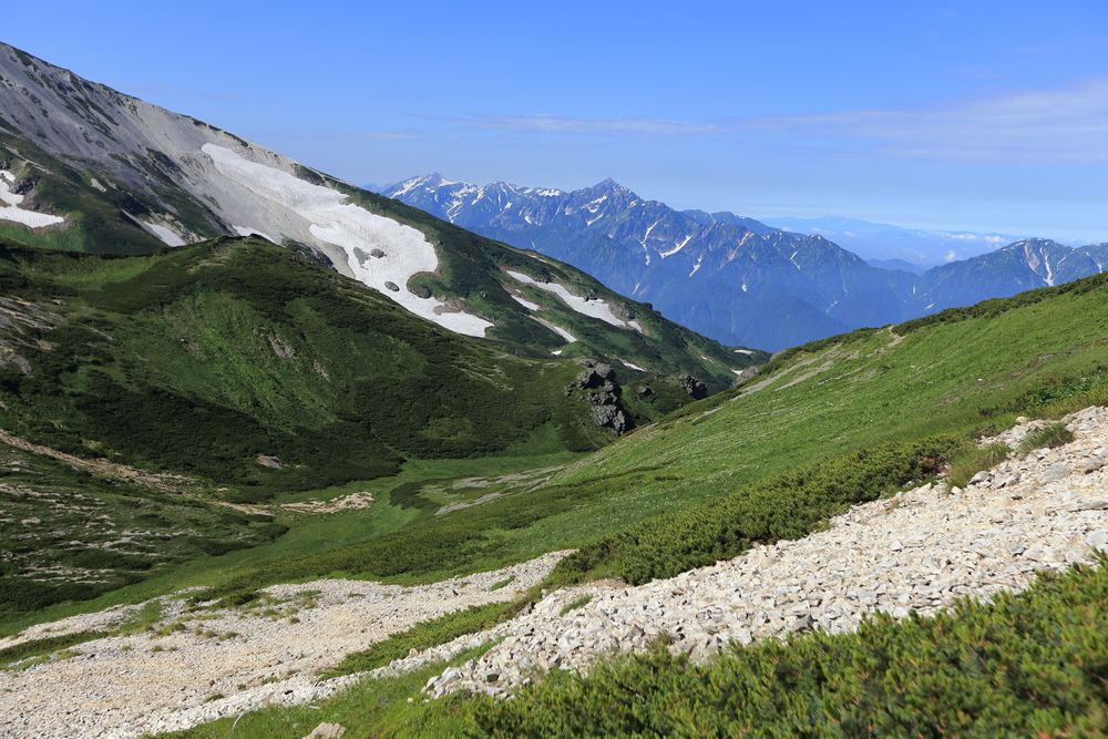 日本：後立山連峰之8～白馬山莊→杓子岳→白馬鑓ヶ岳
