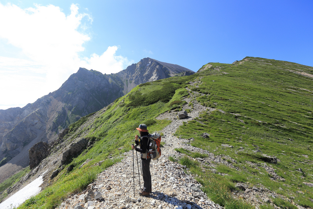 日本：後立山連峰之8～白馬山莊→杓子岳→白馬鑓ヶ岳