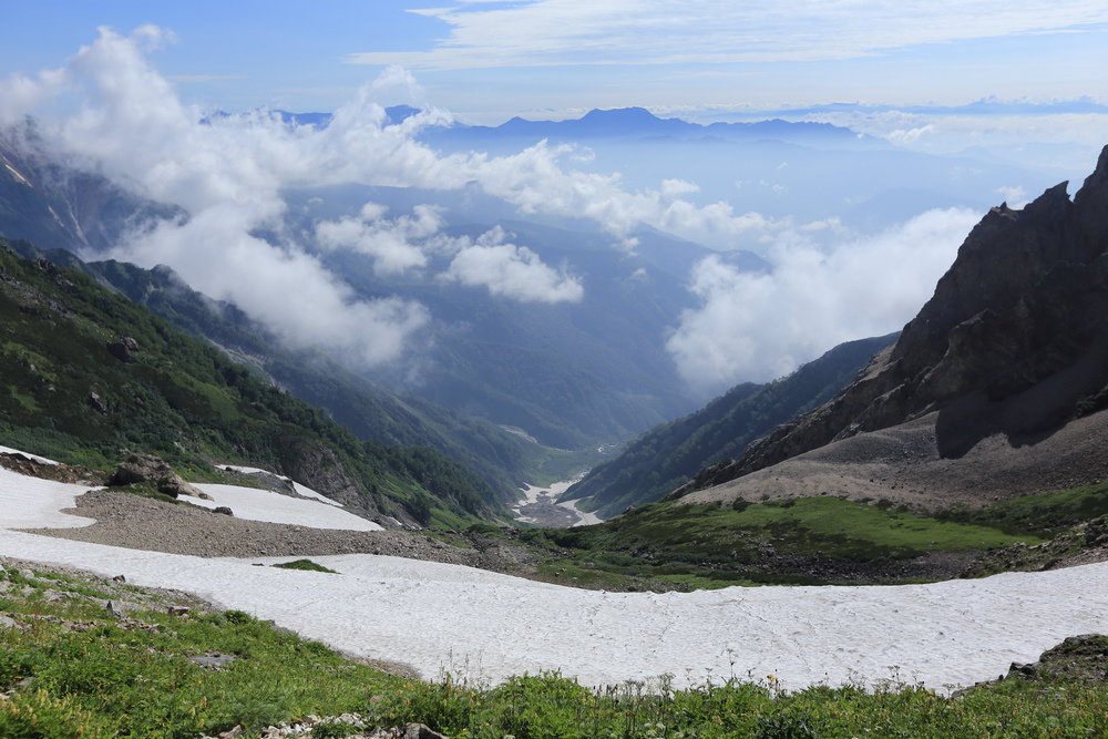 日本：後立山連峰之8～白馬山莊→杓子岳→白馬鑓ヶ岳
