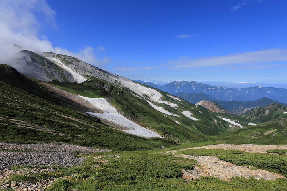 日本：後立山連峰之8～白馬山莊→杓子岳→白馬鑓ヶ岳