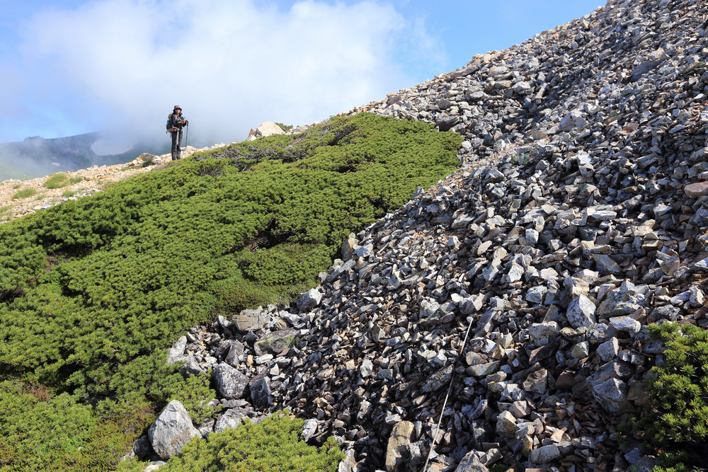 日本：後立山連峰之8～白馬山莊→杓子岳→白馬鑓ヶ岳