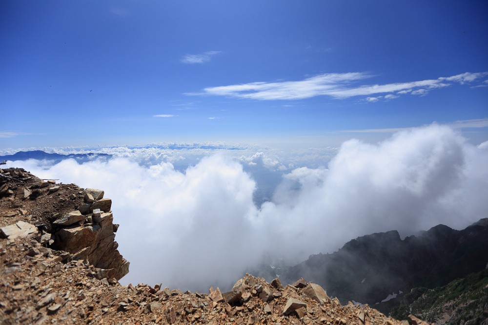 日本：後立山連峰之8～白馬山莊→杓子岳→白馬鑓ヶ岳