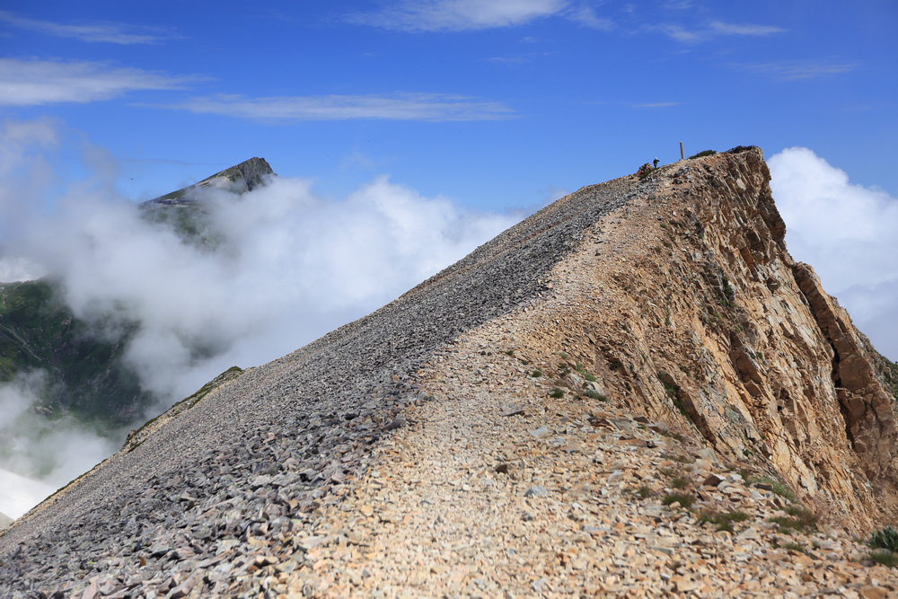 日本：後立山連峰之8～白馬山莊→杓子岳→白馬鑓ヶ岳