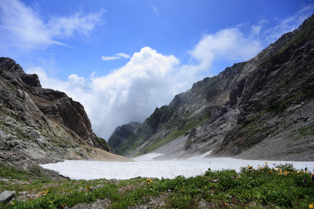 日本：後立山連峰之8～白馬山莊→杓子岳→白馬鑓ヶ岳