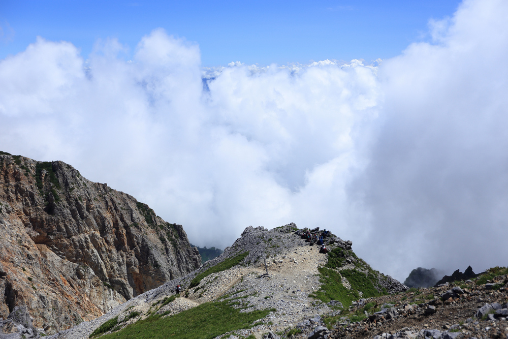 日本：後立山連峰之8～白馬山莊→杓子岳→白馬鑓ヶ岳