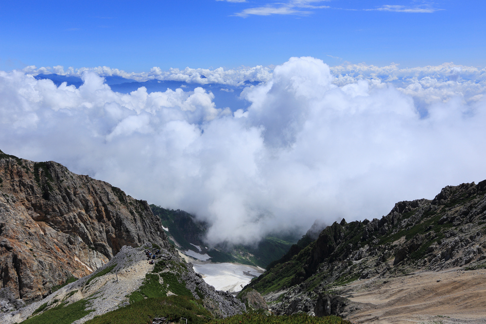 日本：後立山連峰之8～白馬山莊→杓子岳→白馬鑓ヶ岳