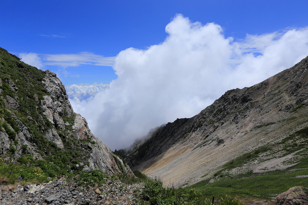 日本：後立山連峰之8～白馬山莊→杓子岳→白馬鑓ヶ岳