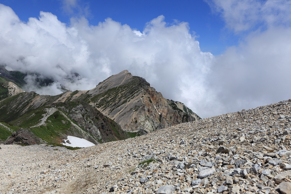 日本：後立山連峰之8～白馬山莊→杓子岳→白馬鑓ヶ岳