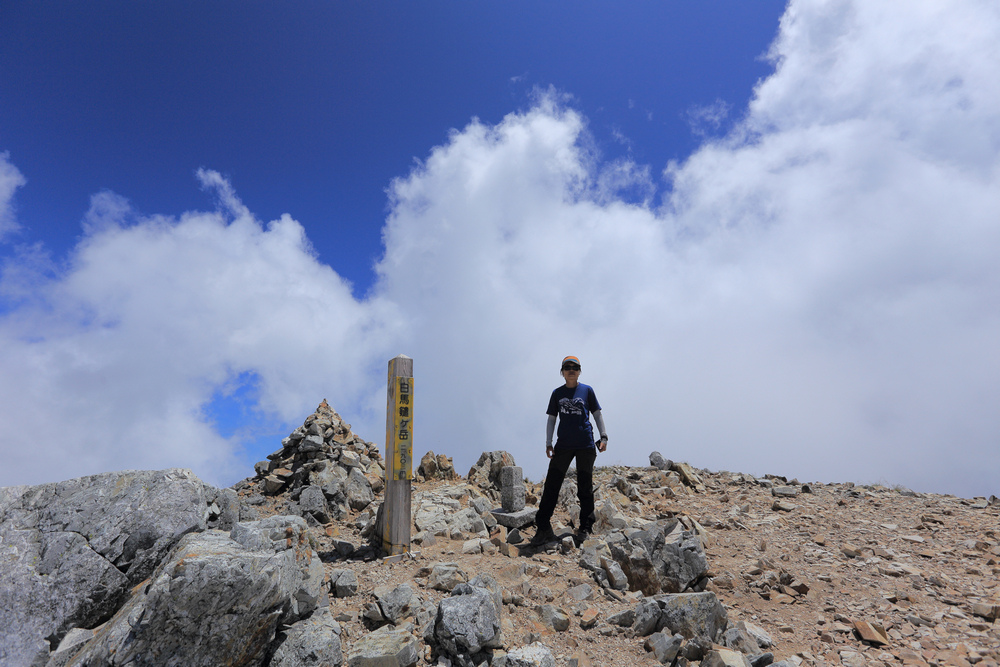 日本：後立山連峰之8～白馬山莊→杓子岳→白馬鑓ヶ岳