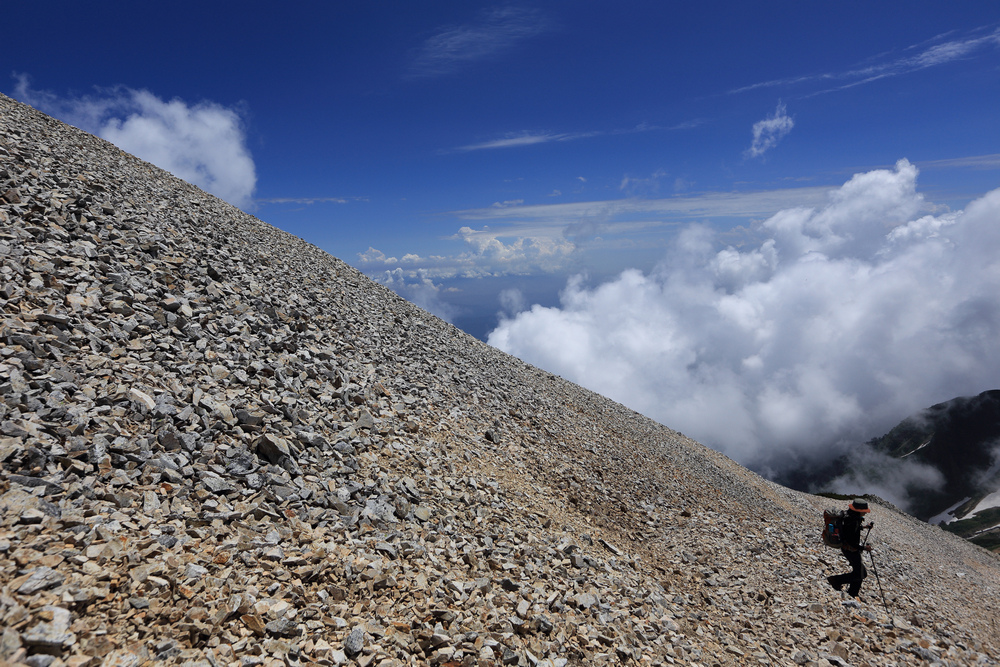 日本:後立山連峰之9~白馬鑓ヶ岳→鑓溫泉→猿倉登山口
