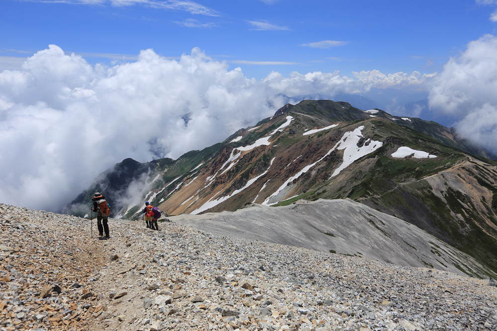 日本:後立山連峰之9~白馬鑓ヶ岳→鑓溫泉→猿倉登山口