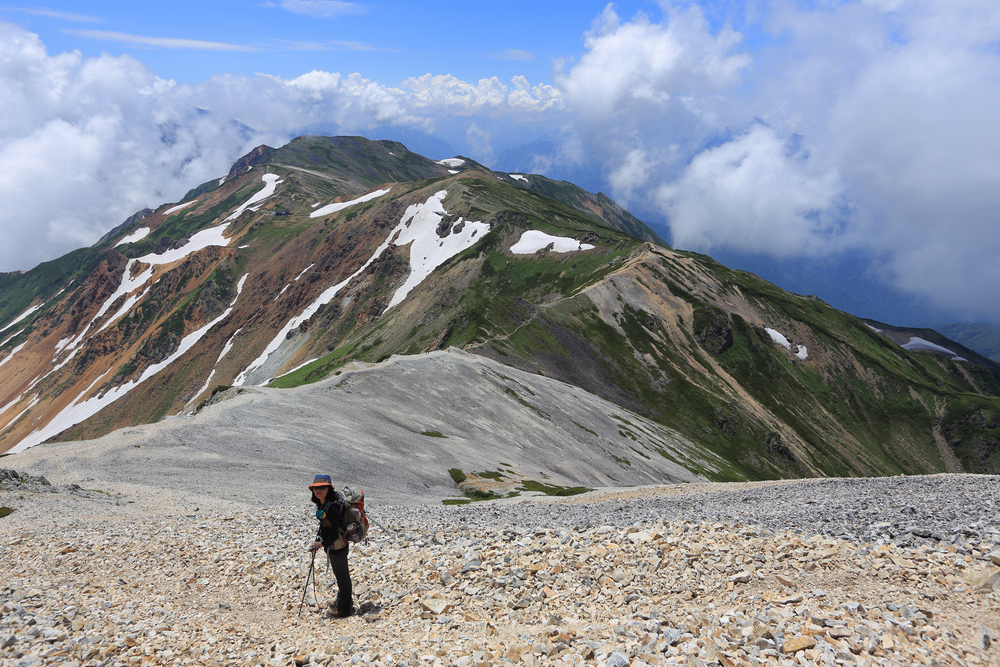 日本:後立山連峰之9~白馬鑓ヶ岳→鑓溫泉→猿倉登山口 日本:後立山連峰之9~白馬鑓ヶ岳→鑓溫泉→猿倉登山口