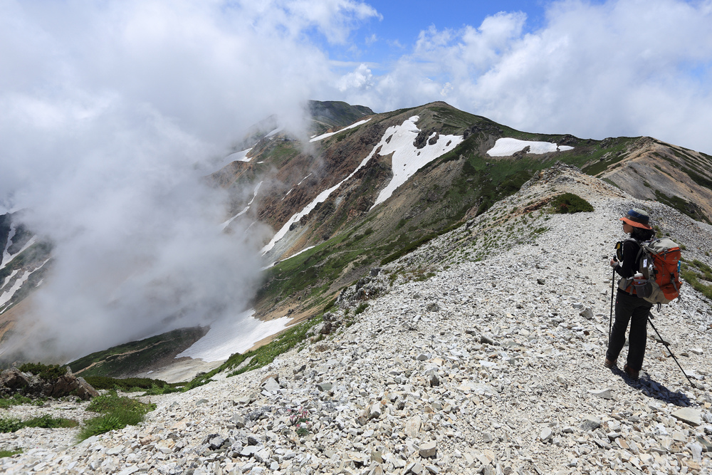 日本:後立山連峰之9~白馬鑓ヶ岳→鑓溫泉→猿倉登山口