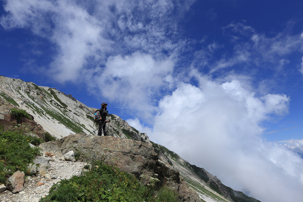 日本:後立山連峰之9~白馬鑓ヶ岳→鑓溫泉→猿倉登山口