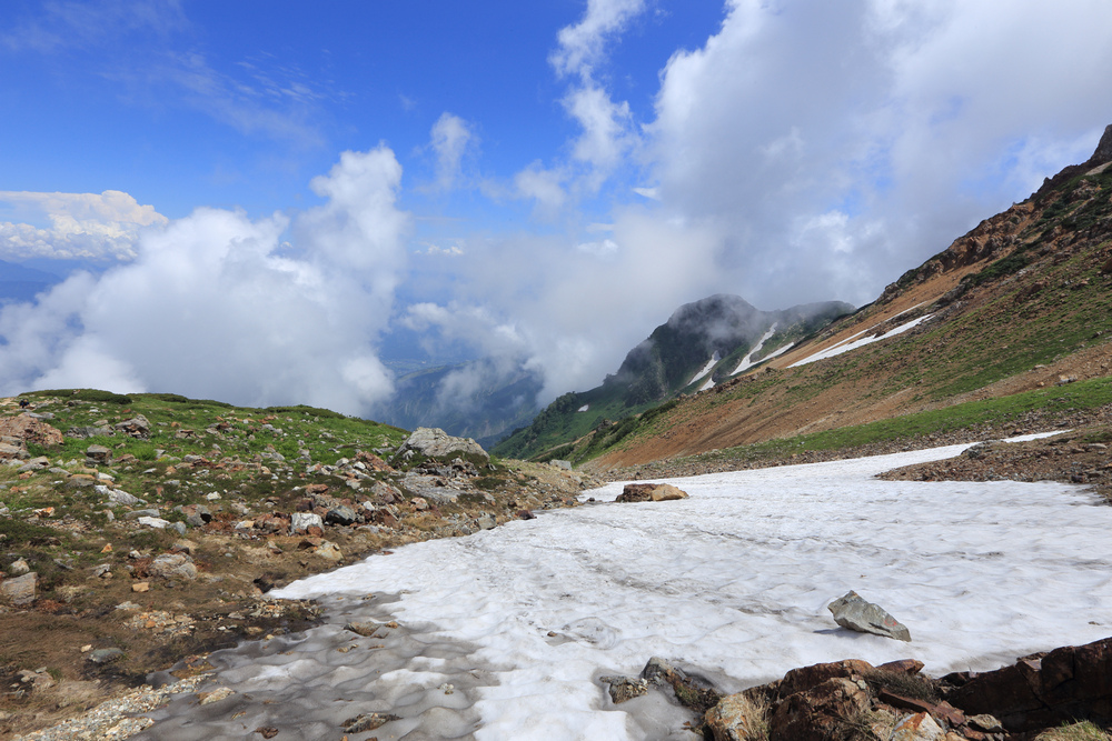 日本:後立山連峰之9~白馬鑓ヶ岳→鑓溫泉→猿倉登山口 日本:後立山連峰之9~白馬鑓ヶ岳→鑓溫泉→猿倉登山口