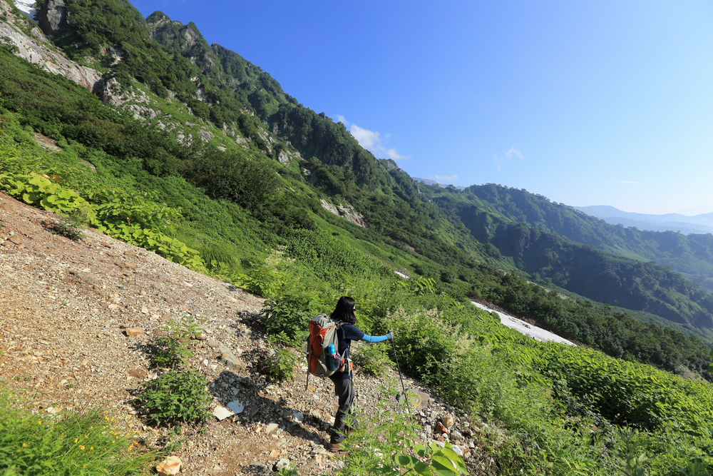 日本:後立山連峰之9~白馬鑓ヶ岳→鑓溫泉→猿倉登山口