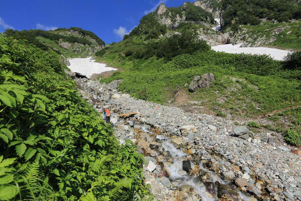 日本:後立山連峰之9~白馬鑓ヶ岳→鑓溫泉→猿倉登山口