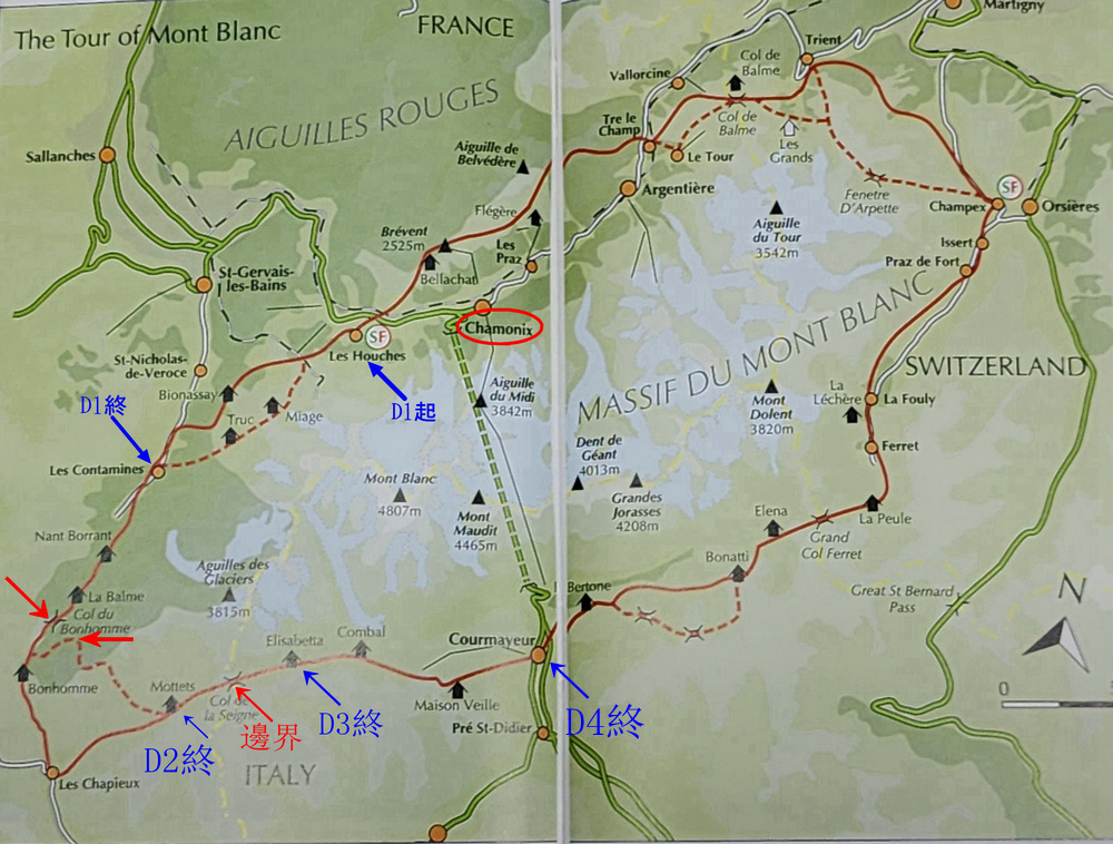TMB環白朗峰健行之4：Rifugio Elisabetta