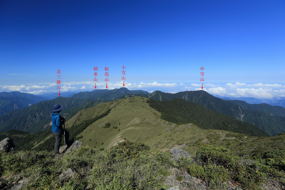 雪山西稜 D5～大雪山、匹匹達山與28.5k營地