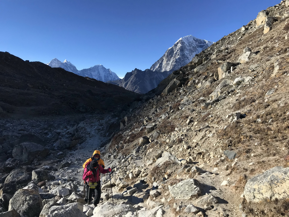 尼泊爾:聖母峰基地營健行 -7 Lobuche(羅布崎)→G 尼泊爾:聖母峰基地營健行 -7 Lobuche(羅布崎)→G